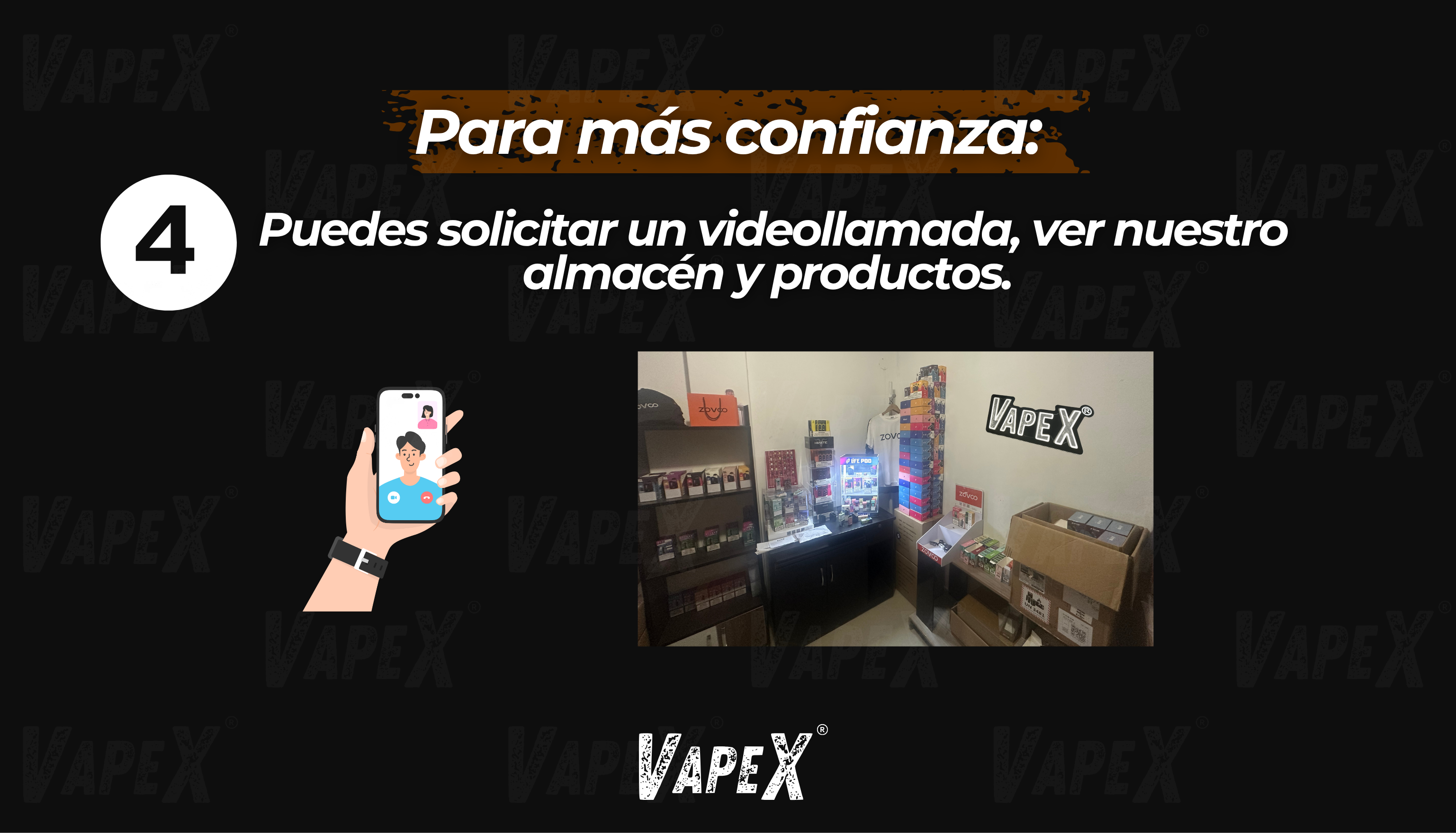 Solicitar videollamada, ver los productos y tu pedido !