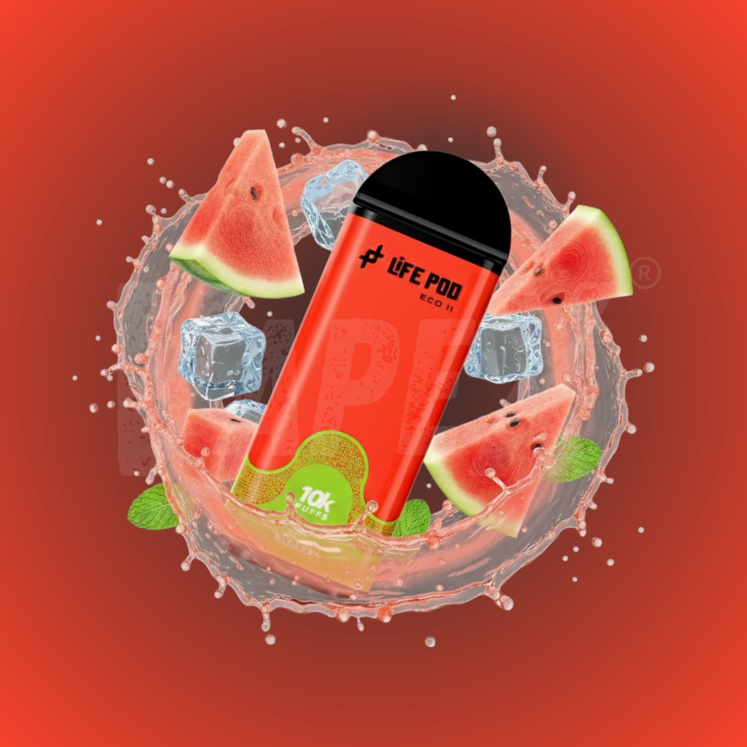 Cartucho WATERMELON ICE (10 000 PUFF)