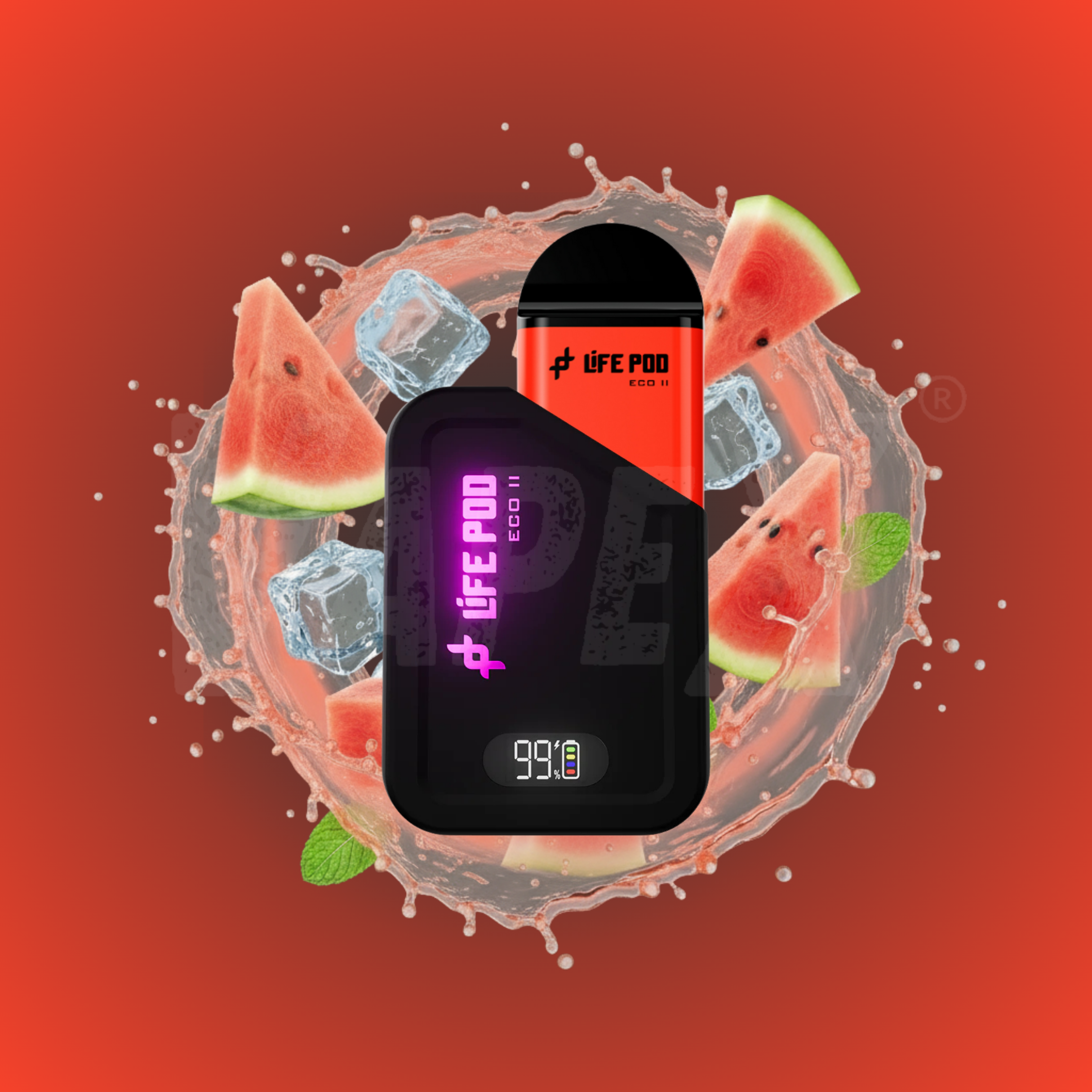 WATERMELON ICE - KIT COMPLETO (LIFE POD ECO ll)
