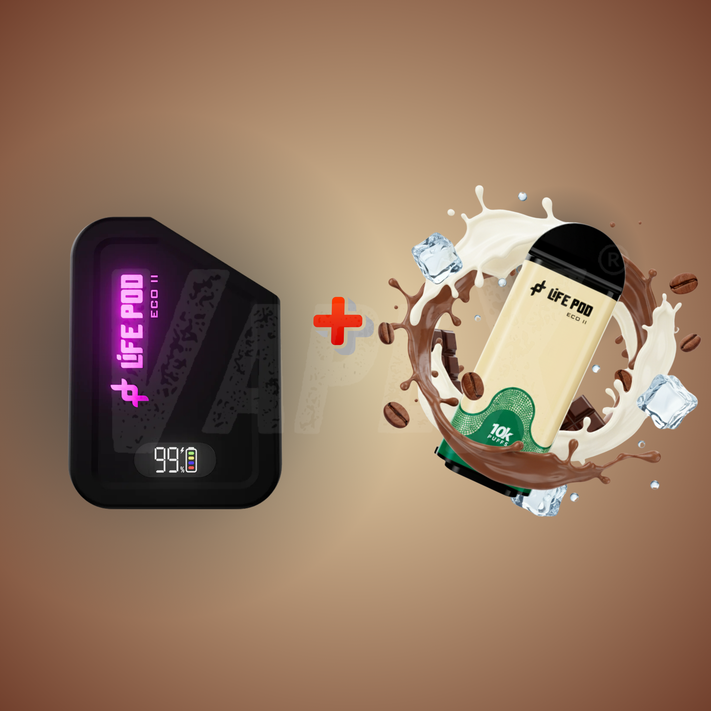 WHITE MOCCA ICE - KIT COMPLETO (LIFE POD ECO ll)