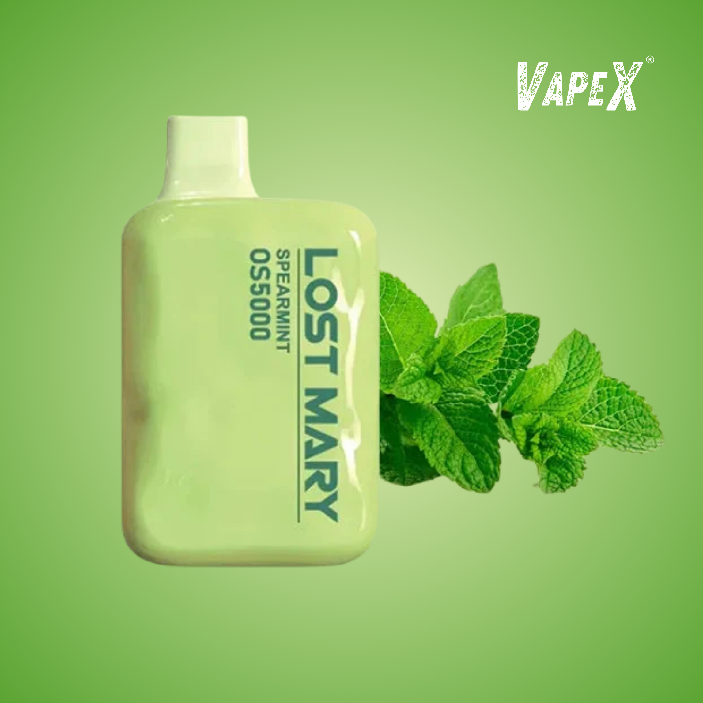 SPEARMINT (5 000 puff) - LOST MARY OS Zero 5000