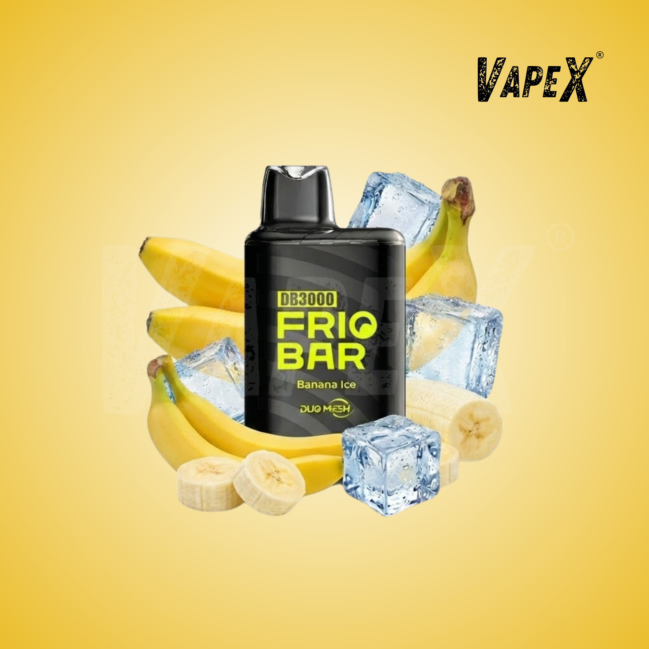 BANANA ICE (3 000 puff) - FRIOBAR DB3000