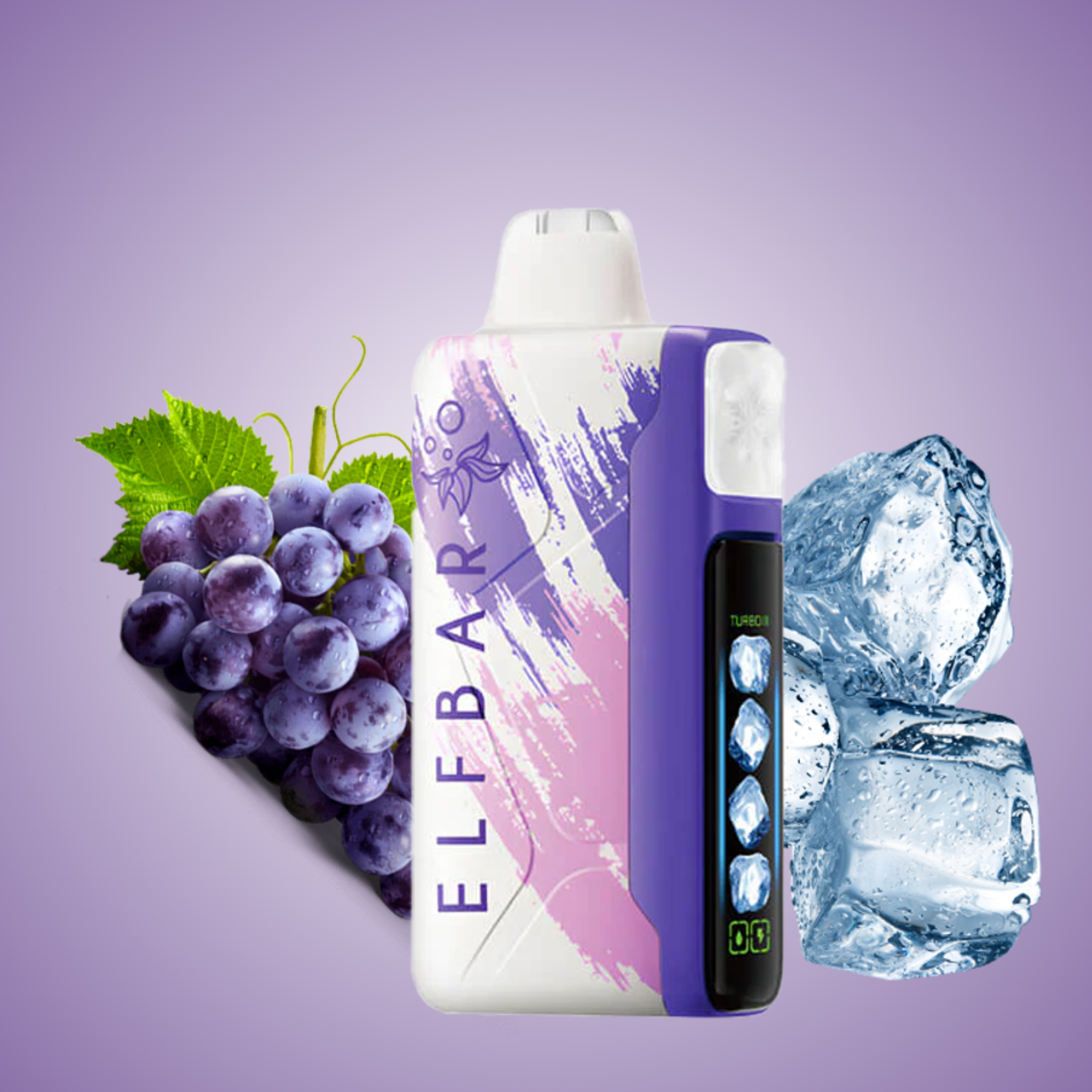 GRAPE ICE (40 000 puff) - ELFBAR ICE KING