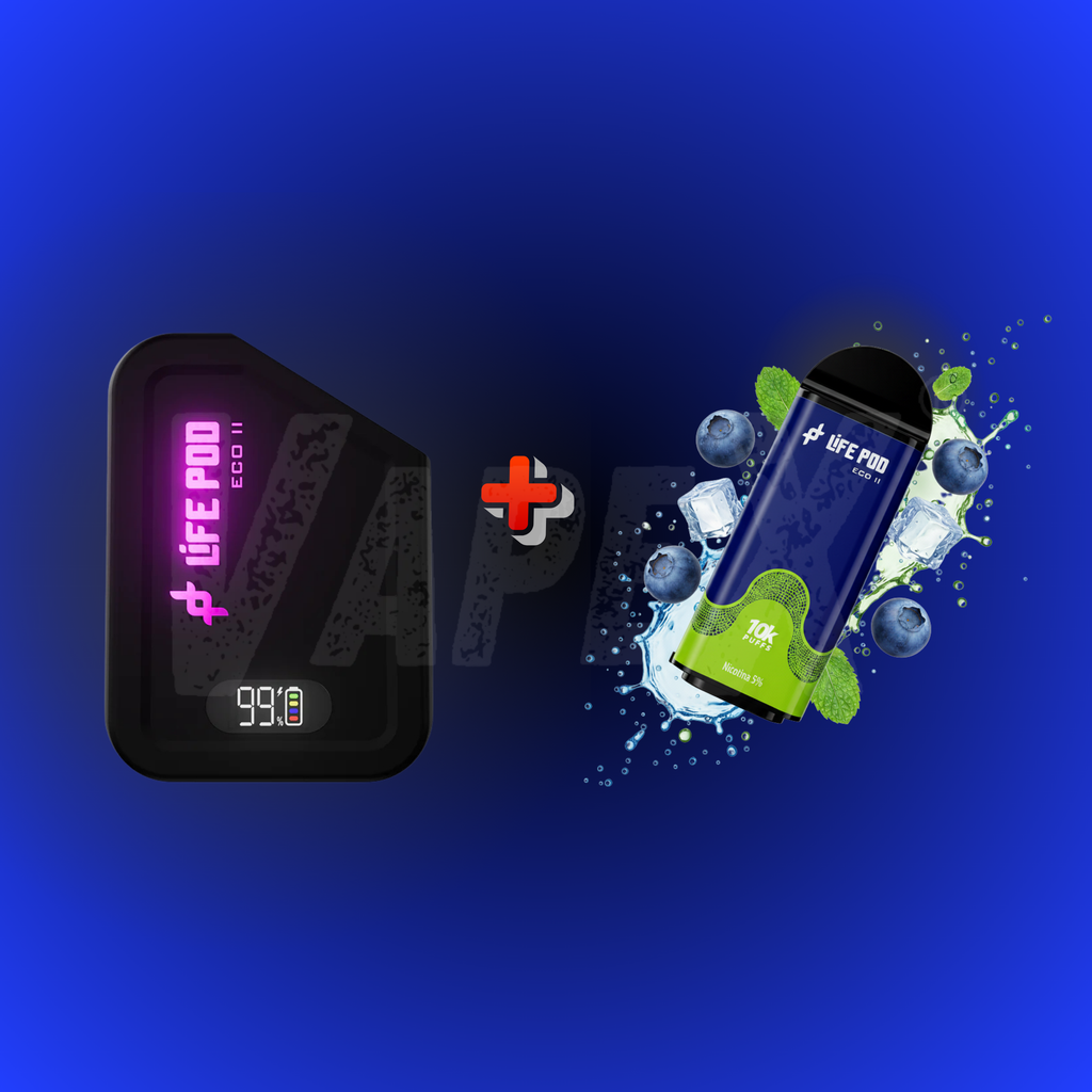BLUEBERRY MINT - KIT COMPLETO (LIFE POD ECO ll)