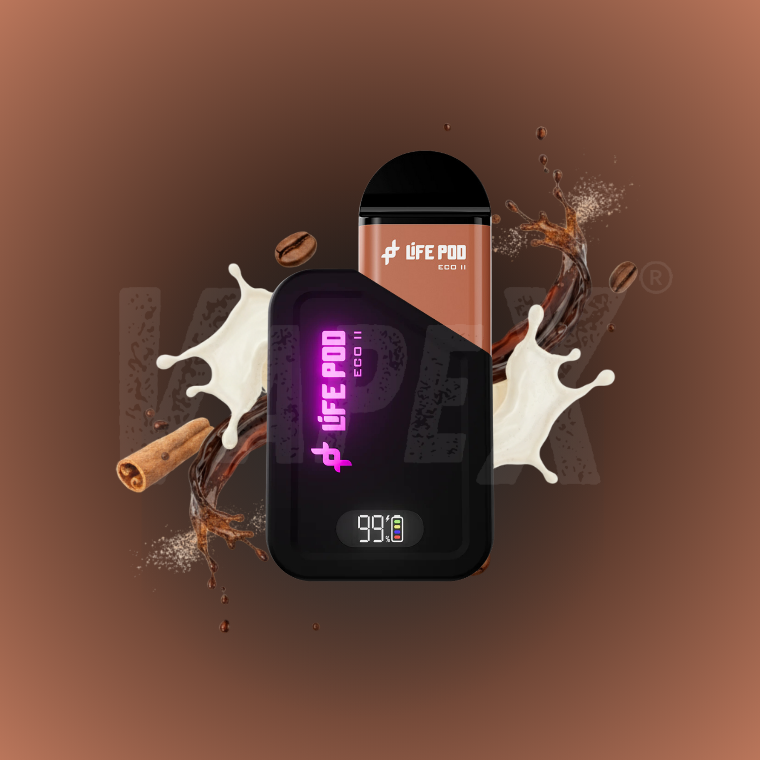 CAPUCCINO - KIT COMPLETO (LIFE POD ECO ll)