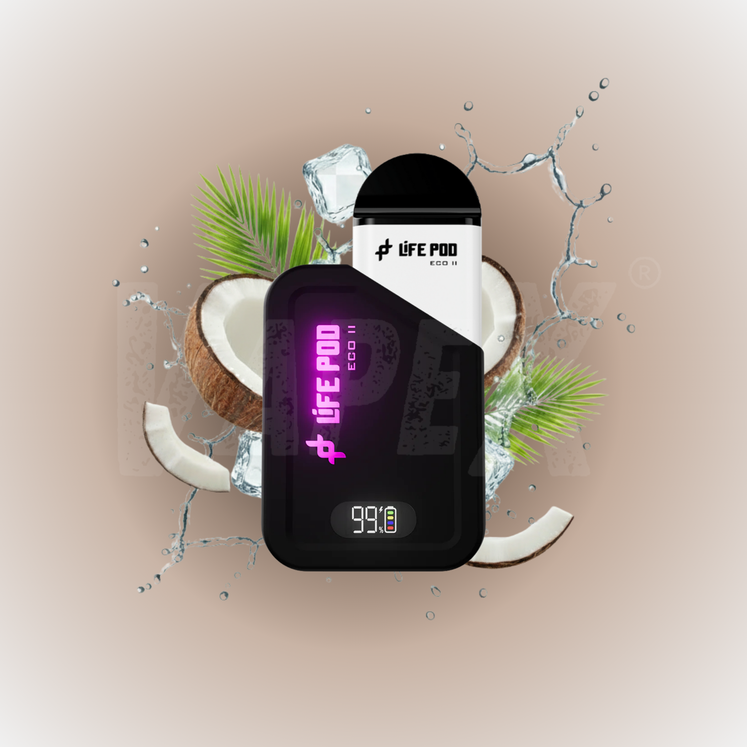 COCONUT WATER ICE - KIT COMPLETO (LIFE POD ECO ll)