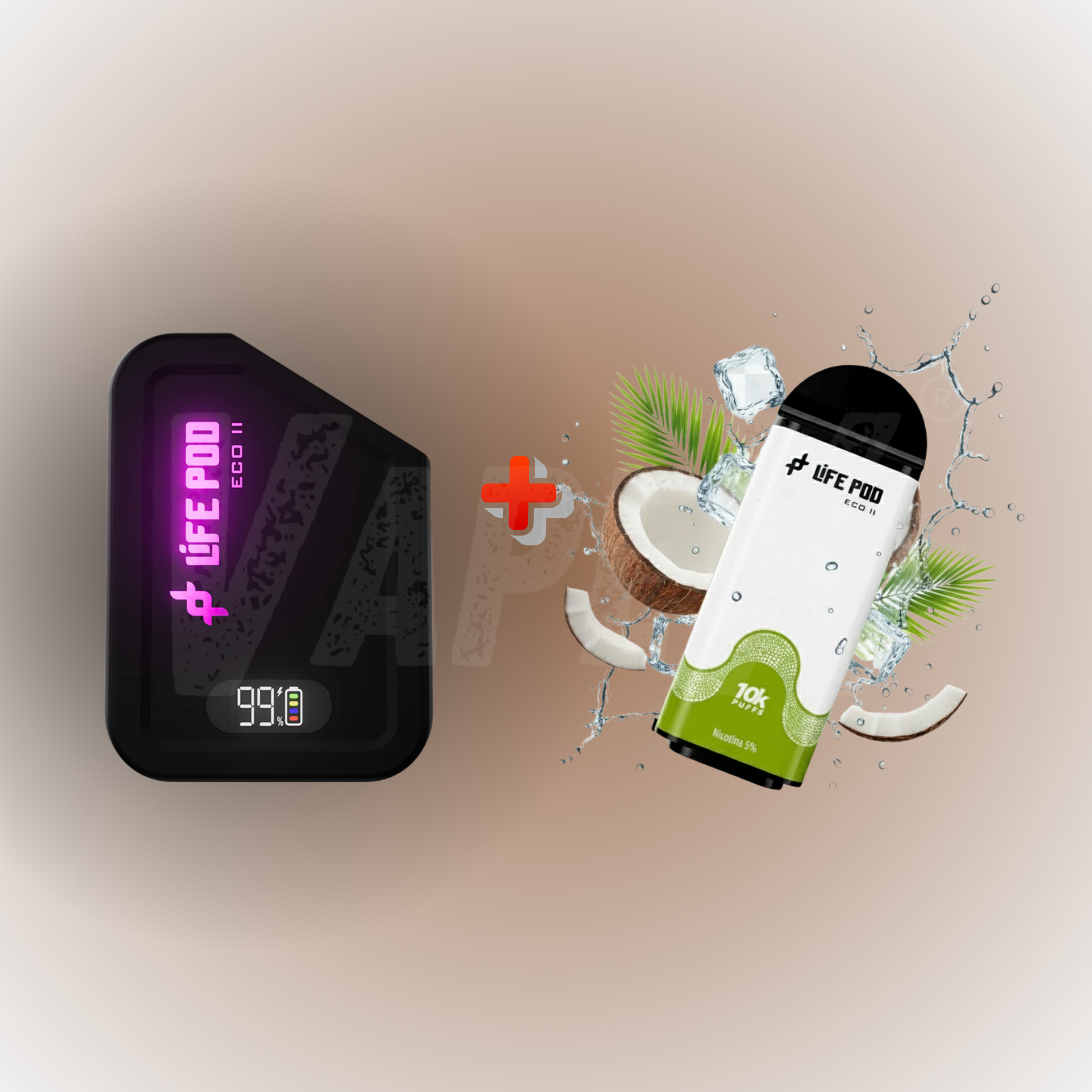 COCONUT WATER ICE - KIT COMPLETO (LIFE POD ECO ll)