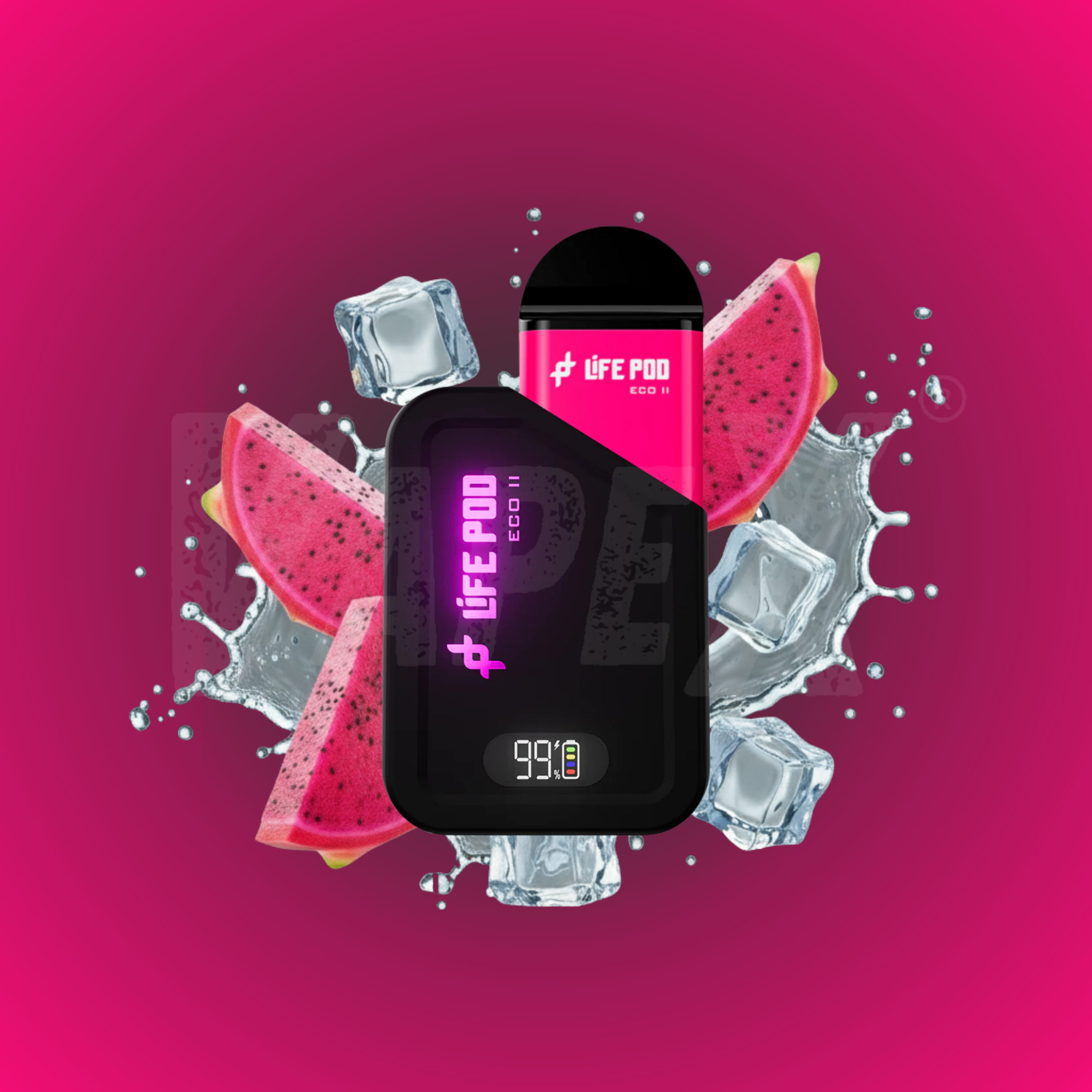 DRAGÓN FRUIT ICE - KIT COMPLETO (LIFE POD ECO ll)