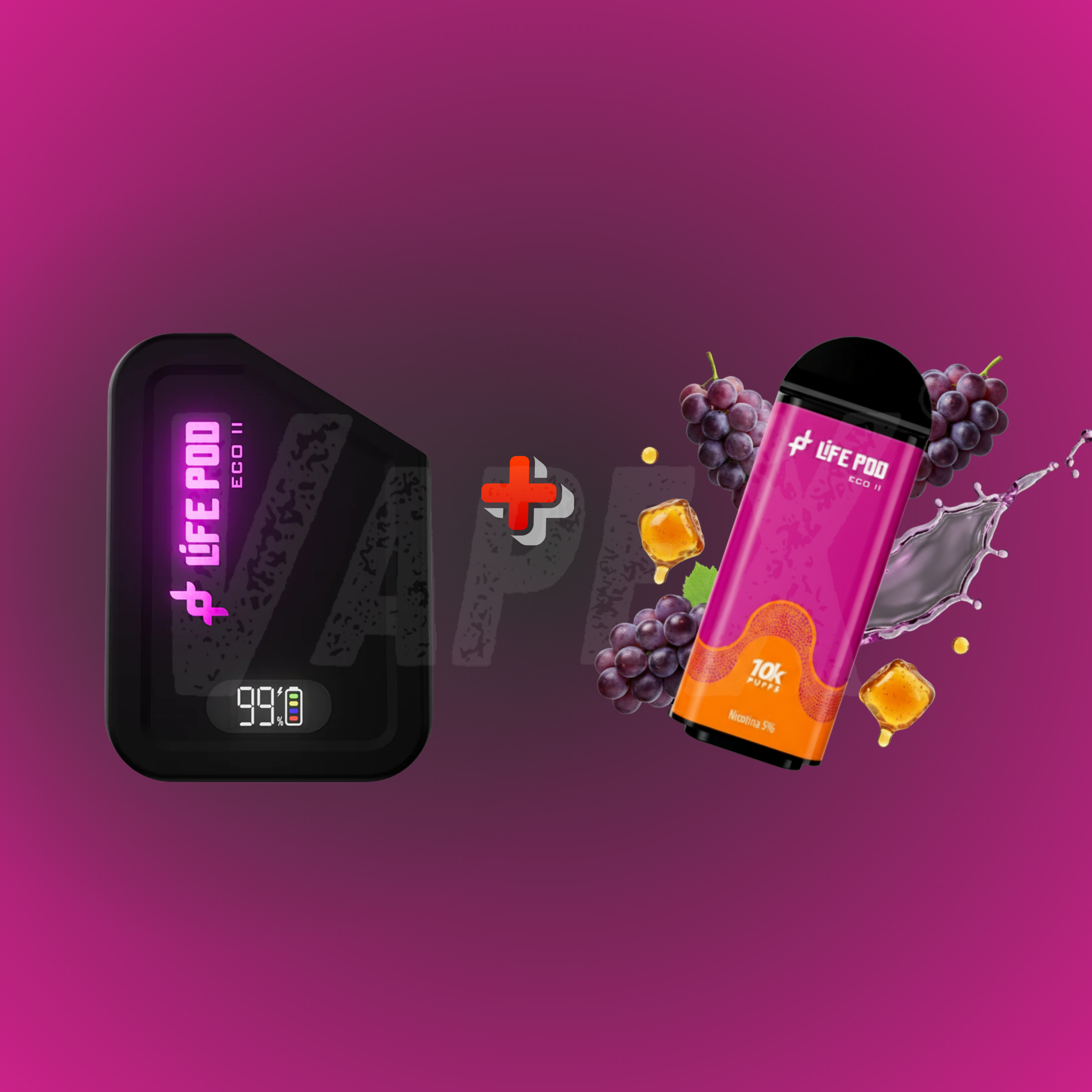 GRAPE HONEY - KIT COMPLETO (LIFE POD ECO ll)