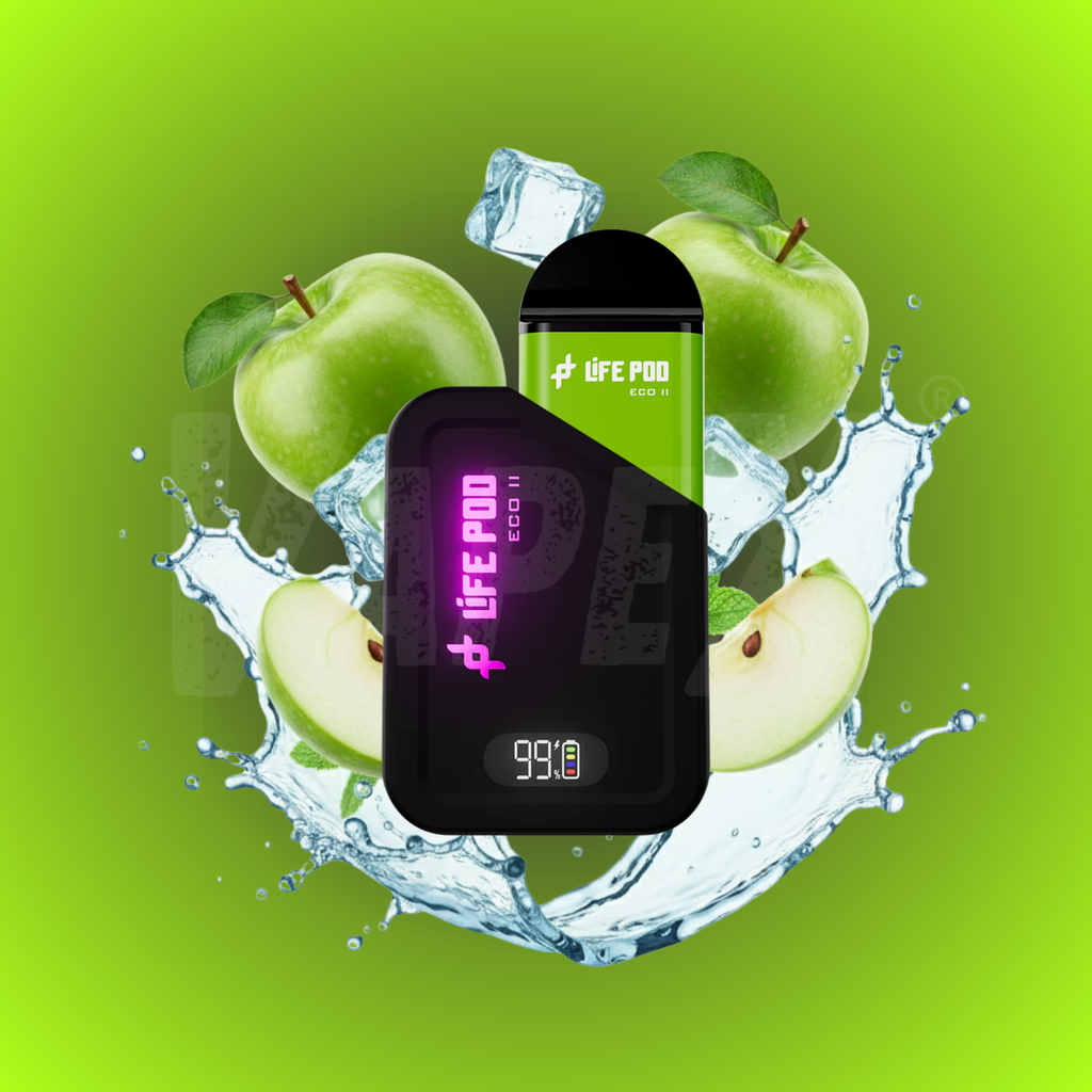 GREEN APPLE ICE - KIT COMPLETO (LIFE POD ECO ll)