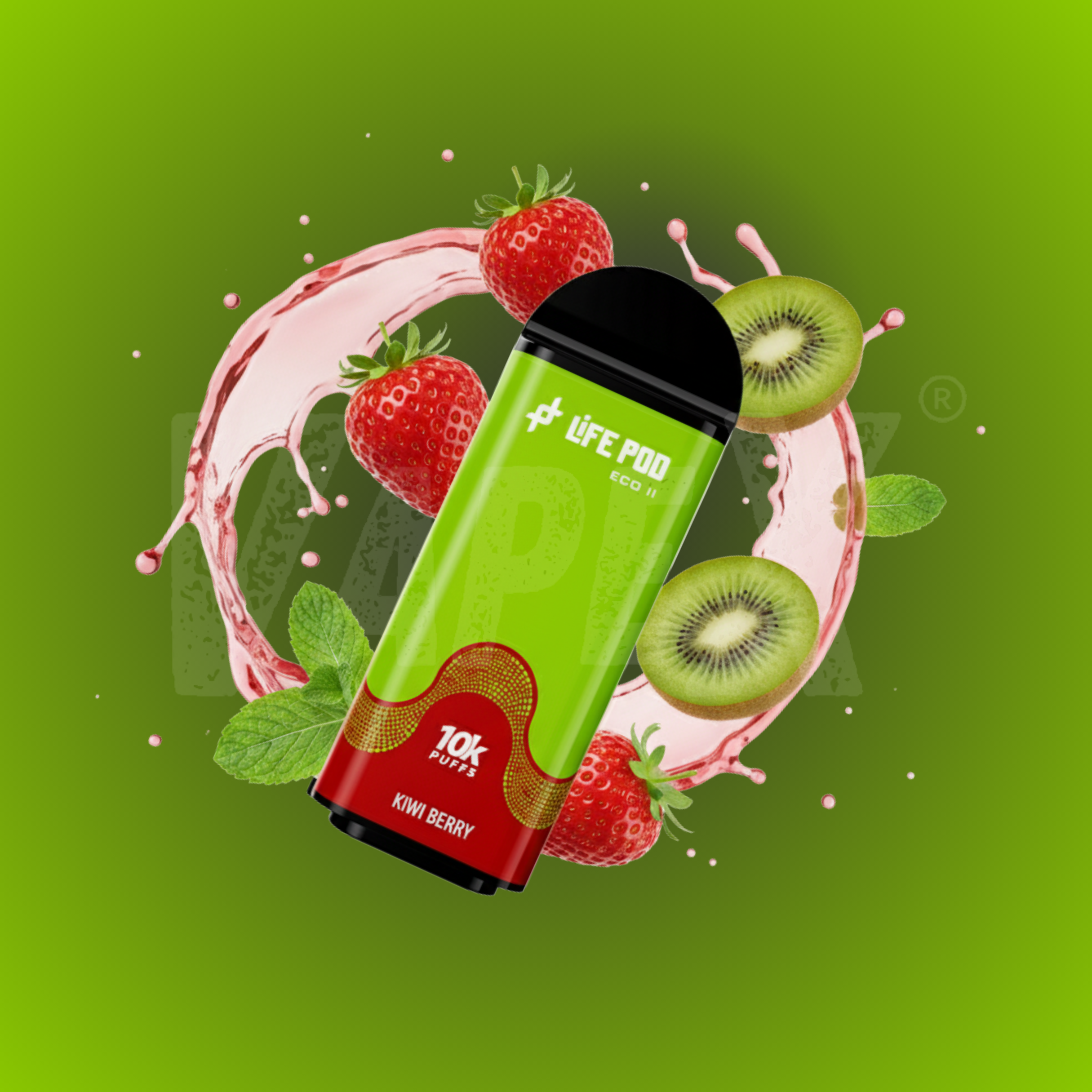 Cartucho KIWI BERRY (10 000 PUFF)