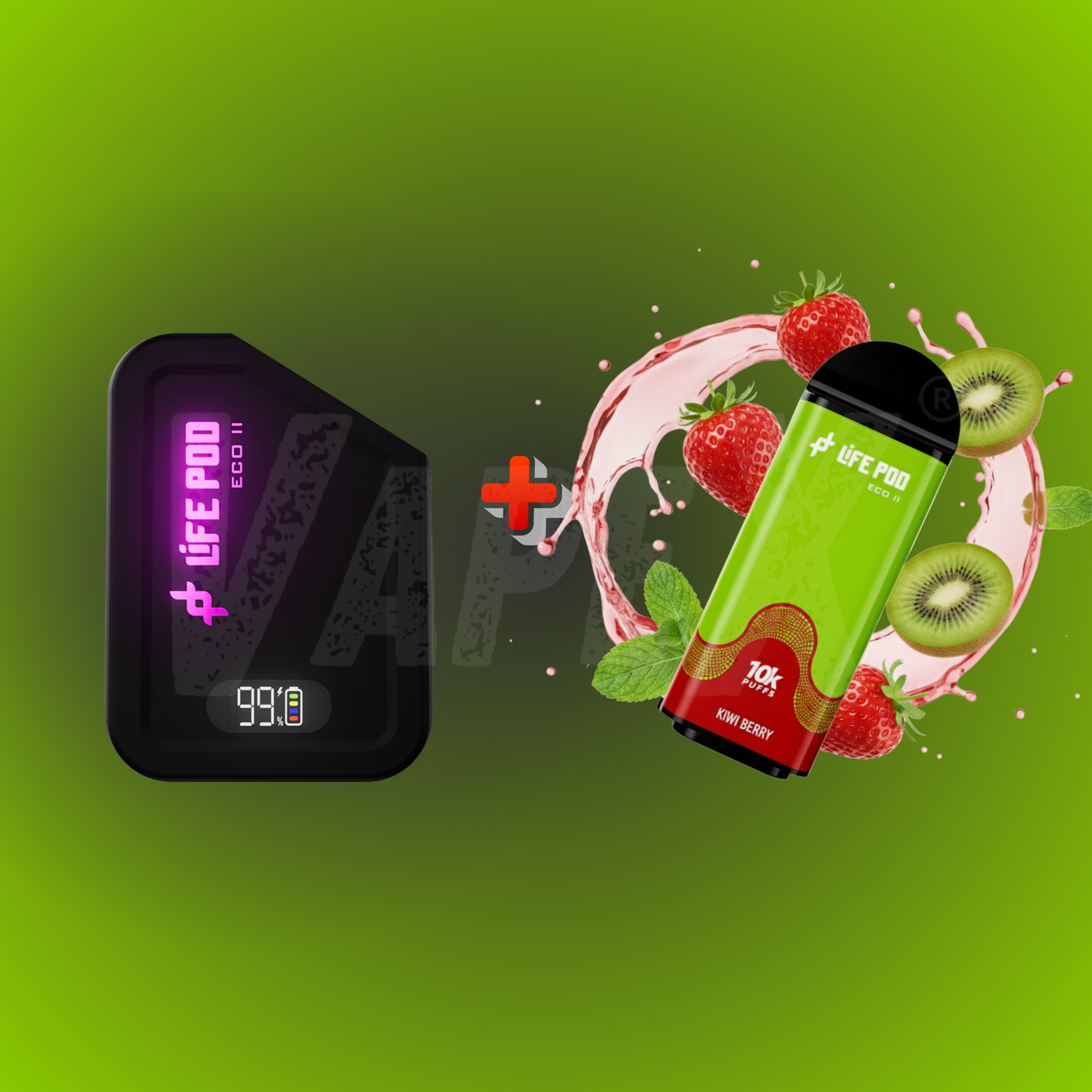 KIWI BERRY - KIT COMPLETO (LIFE POD ECO ll)