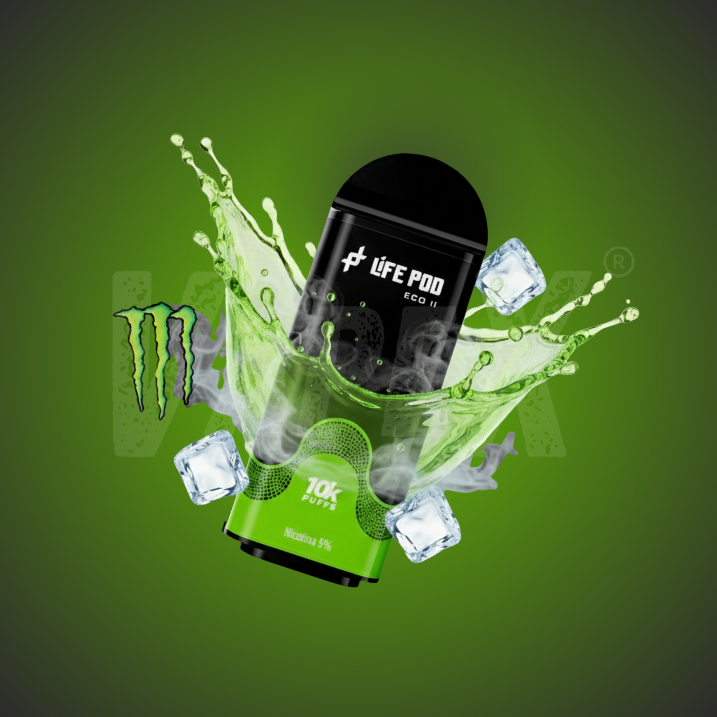 Cartucho MONSTER DRINK (10 000 PUFF)