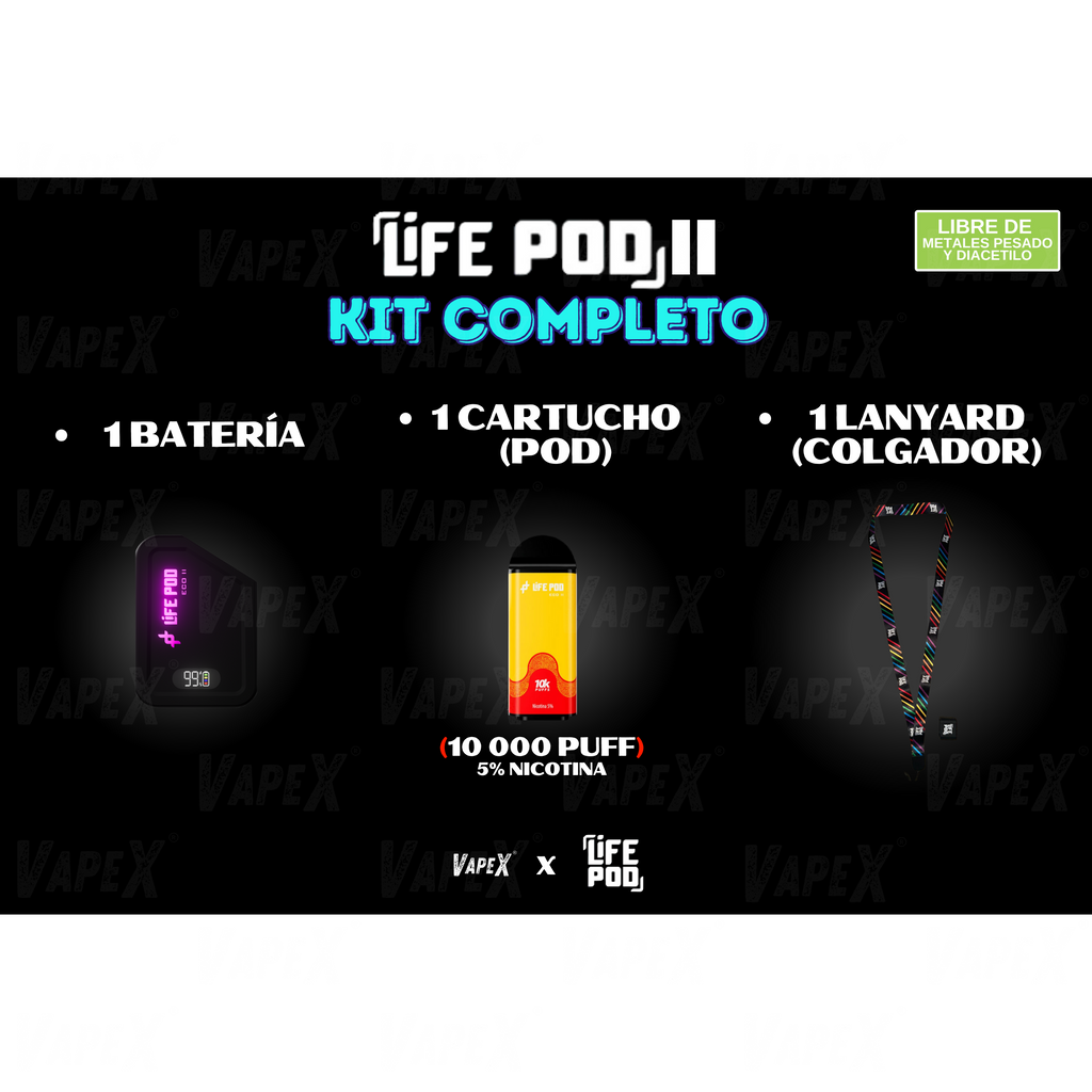 WHITE MOCCA ICE - KIT COMPLETO (LIFE POD ECO ll)